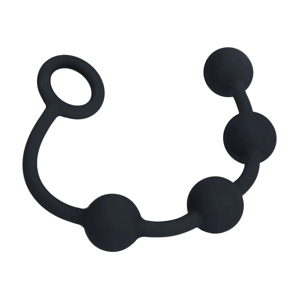 LEVELZ Round Silicone Small Anal Balls - Black