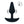 LEVELZ Classic Vibrating Small Silicone Anal Plug - Black