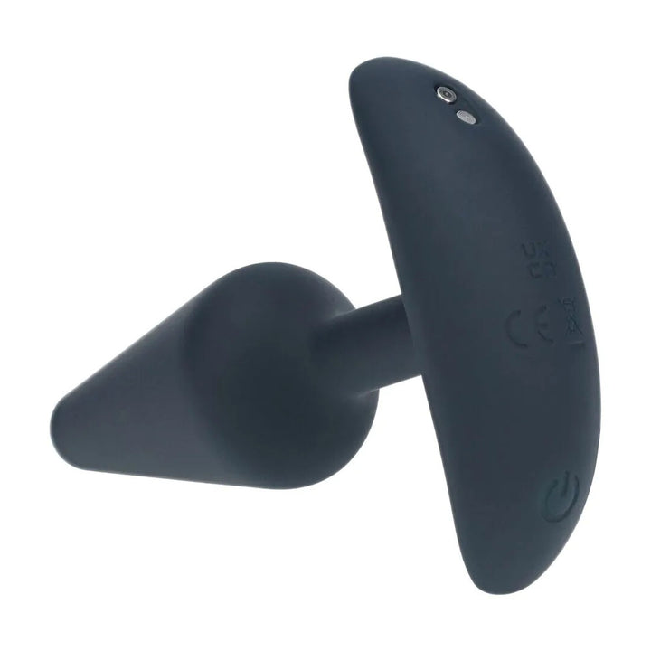 LEVELZ Classic Vibrating Small Silicone Anal Plug - Black