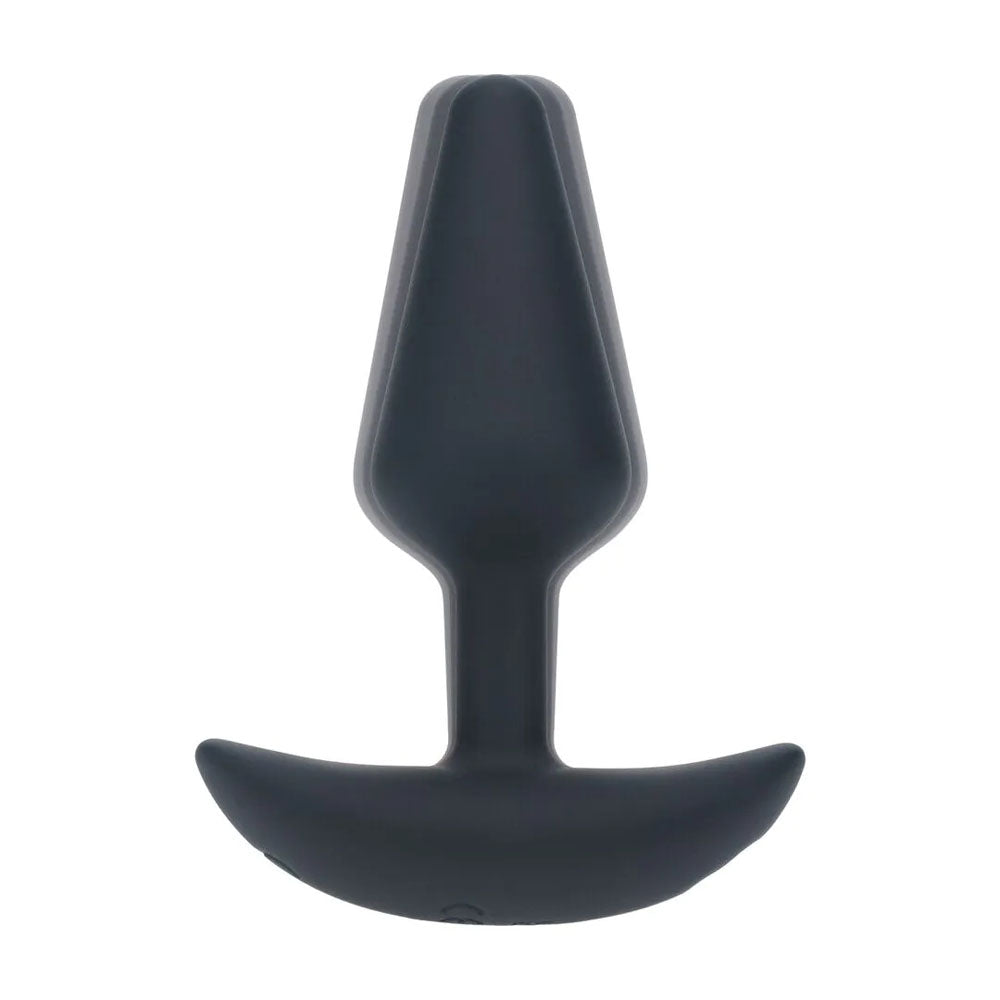 LEVELZ Classic Vibrating Small Silicone Anal Plug - Black