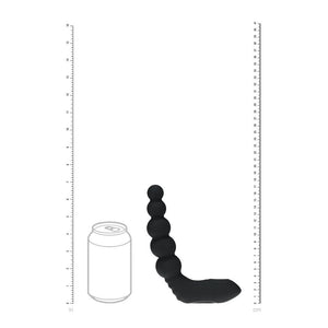 LEVELZ Beaded Heating + Vibrating Prostate Massager - Black