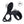 LEVELZ Vibrating Cock & Ball Ring with Shaft Loop - Black