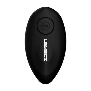 LEVELZ Remote Controlled Vibrating TriO Cock Ring with Prostate Stimulator - Black