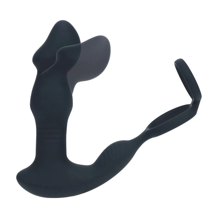 LEVELZ Remote Controlled Prostate Stimulator with Cock Ring - Black