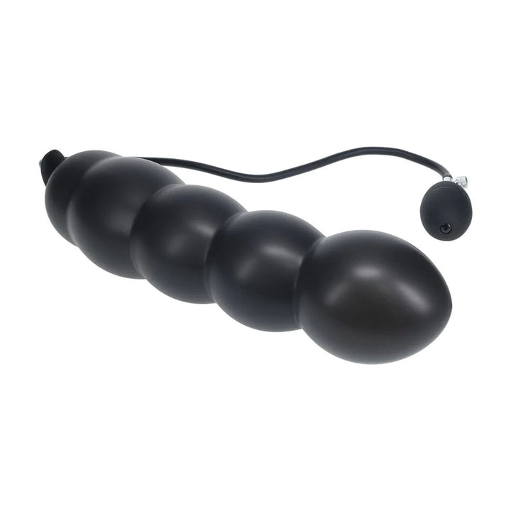 LEVELZ Beaded Inflatable Anal Plug - Black