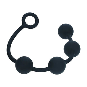LEVELZ Round Silicone Large Anal Balls - Black