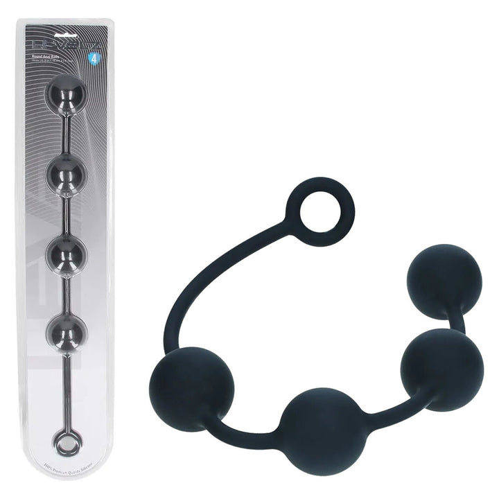 LEVELZ Round XL Anal Balls - Black