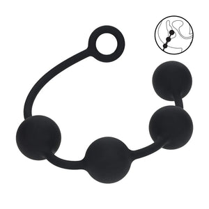 LEVELZ Round XL Anal Balls - Black