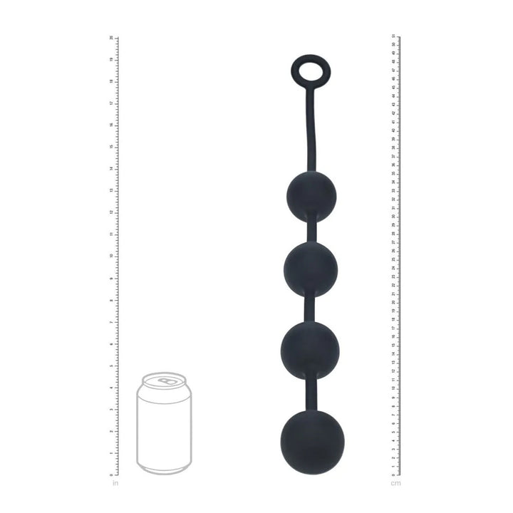 LEVELZ Round XL Anal Balls - Black