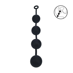 LEVELZ Round XXL Anal Balls - Black