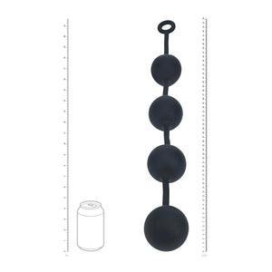LEVELZ Round XXL Anal Balls - Black