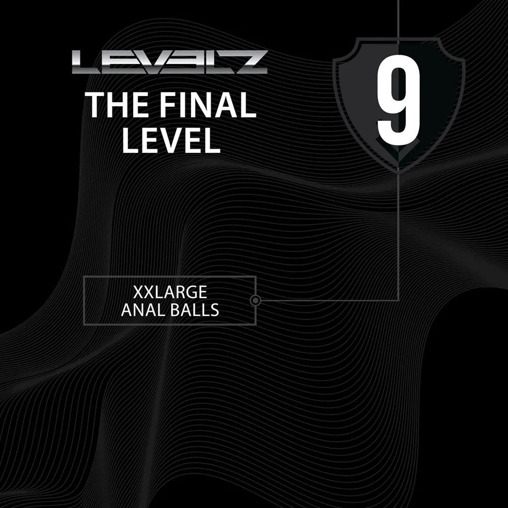 LEVELZ Round XXL Anal Balls - Black
