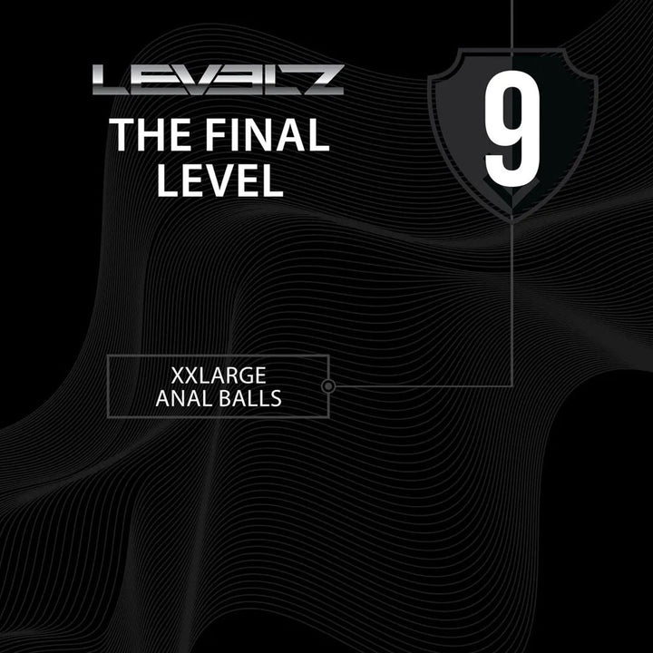 LEVELZ Round XXL Anal Balls - Black