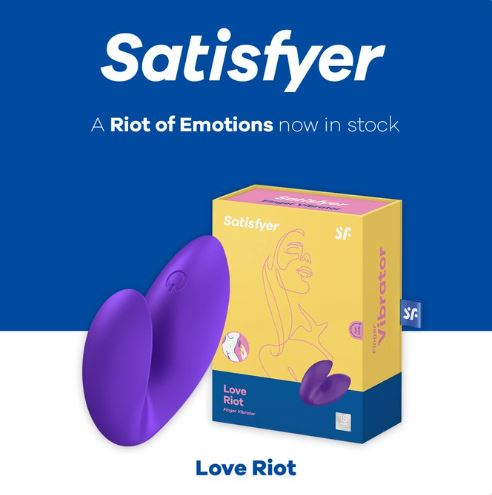buy the satisfyer Riot finger stimulator - clitorus vibrator