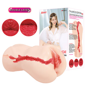 Kokos Jenny Onahole 005 - Flesh Dual Layer Vagina Stroker