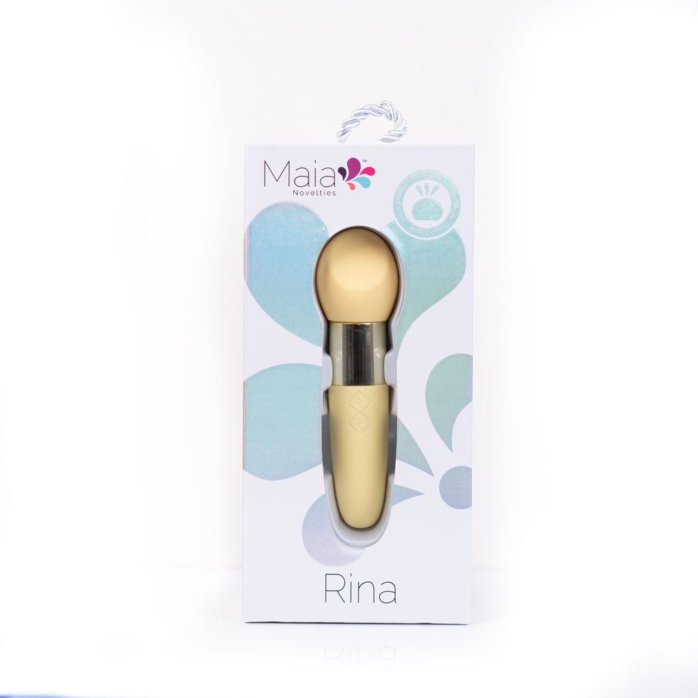 Maia Rina - Makeup Brush Vibrator - Yellow