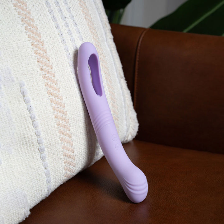 Maia Harper - Thumping Vibrator - Purple