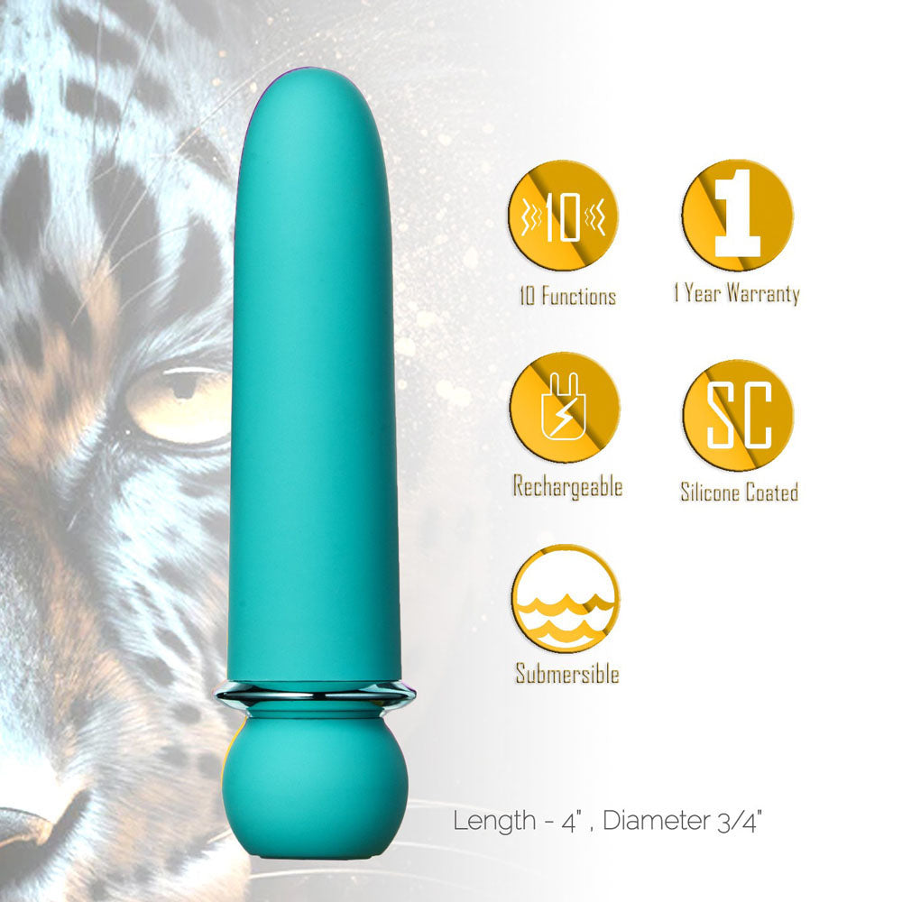 Maia Jaguar Bullet Vibrator - Blue