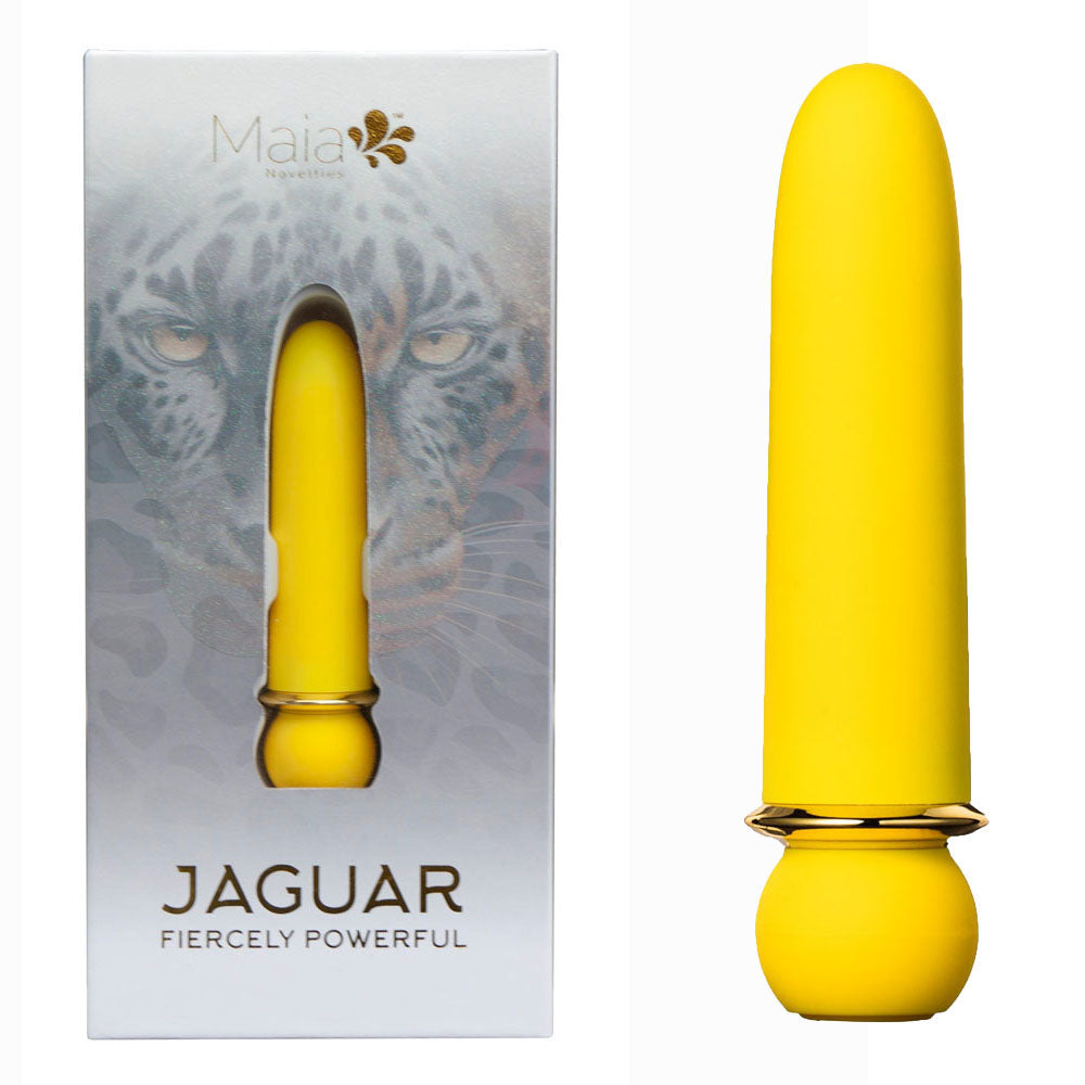 Maia Jaguar Bullet Vibrator - Yellow