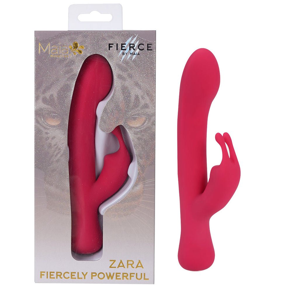 Maia Zara Rabbit Vibrator - Red
