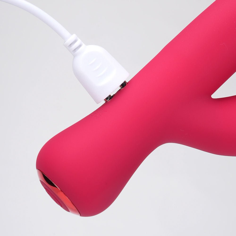 Maia Zara Rabbit Vibrator - Red