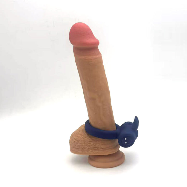 Maia Huxley Strong Vibrating Cock Ring - Blue