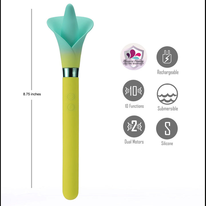 Maia Vala Flower Vibrator - Yellow
