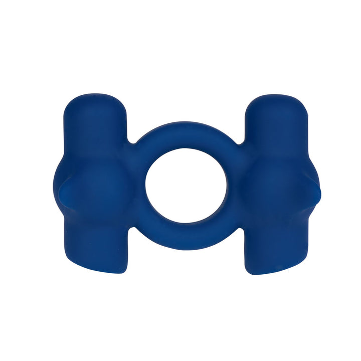 Maia Ronin Dual Vibrating Cock Ring - Blue