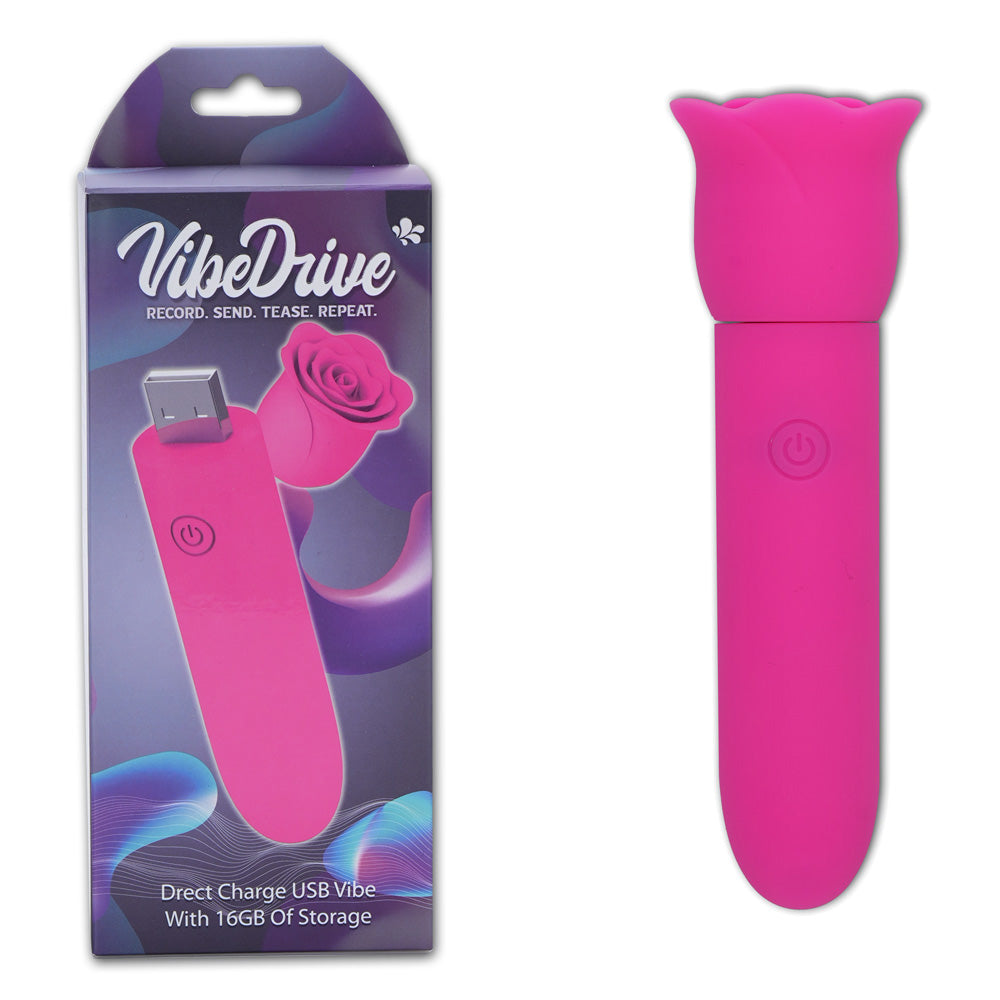 Maia Vibedrive Bullet Vibe with 16 GB Storage - Pink