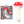 Maia ALICE - Red/White Dual Vibrating Mushroom