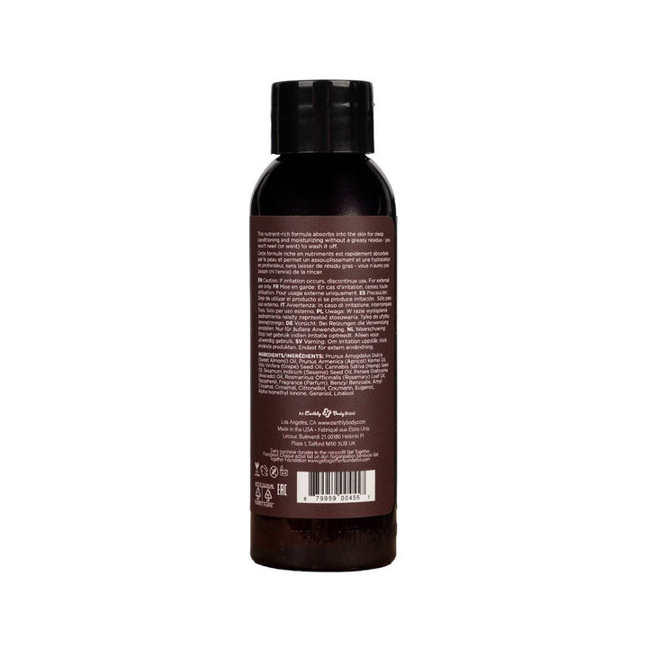 Hemp Seed Massage & Body Oil 59ml - Nag Champa Scent