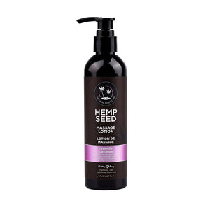 Earthly Body Hemp Seed Massage Lotion 237ml - Lavender Scented