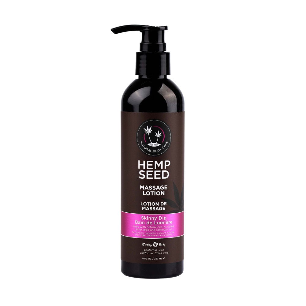 Earthy Body Hemp Seed Massage Lotion 237ml  - Skinny Dip