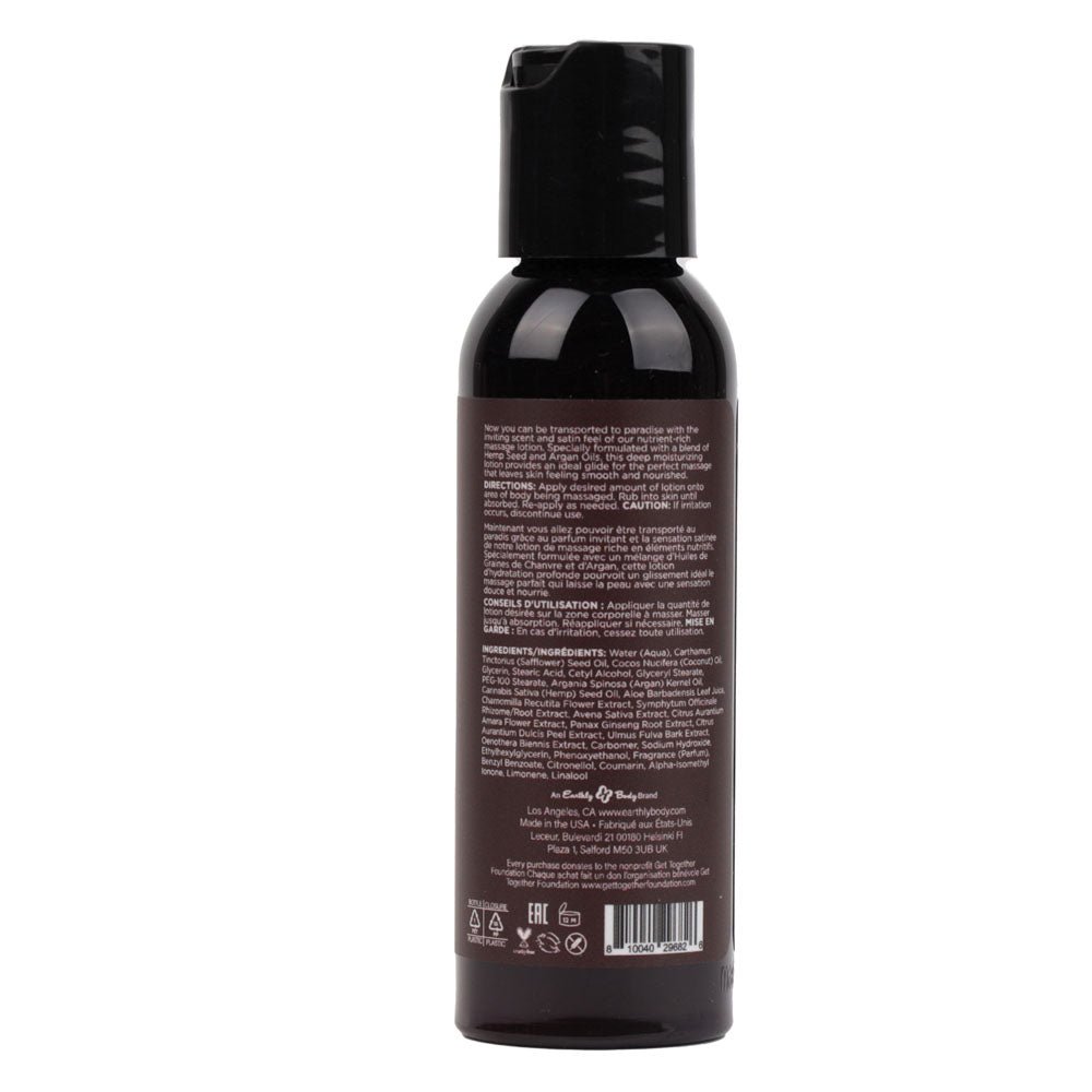 Hemp Seed Massage Lotion - Kashmir Musk