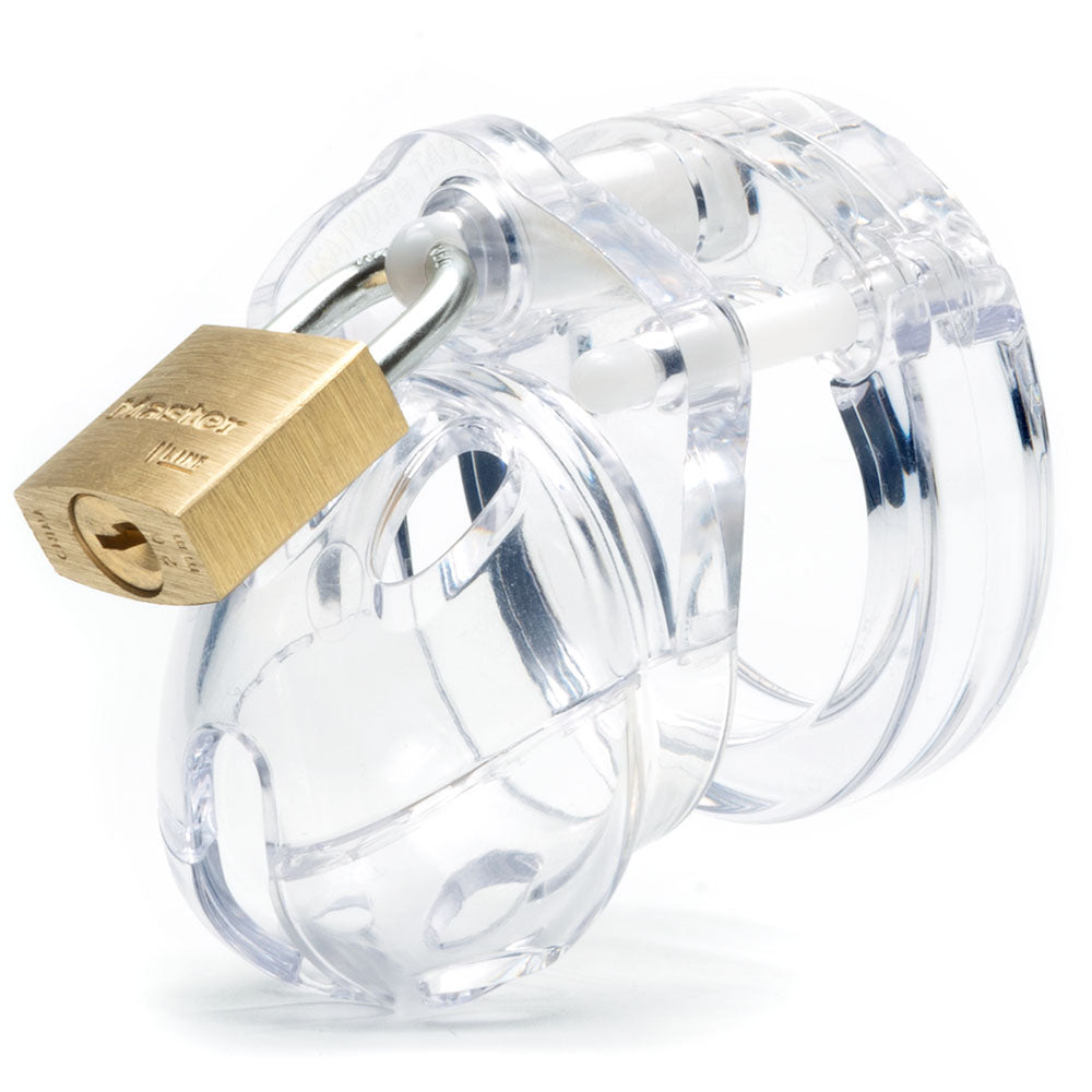 Mini-Me Chastity 1.25 Inch Cock Cage Kit - Clear