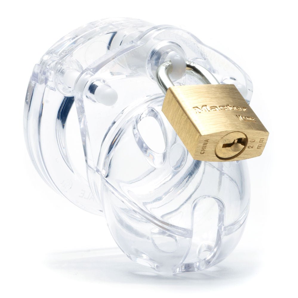 Mini-Me Chastity 1.25 Inch Cock Cage Kit - Clear