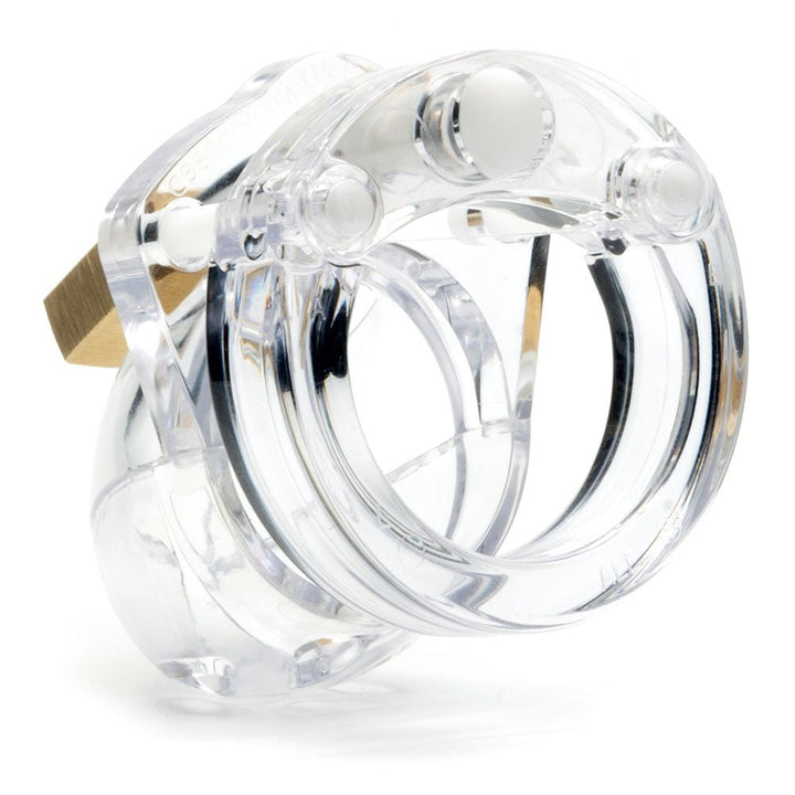 Mini-Me Chastity 1.25 Inch Cock Cage Kit - Clear