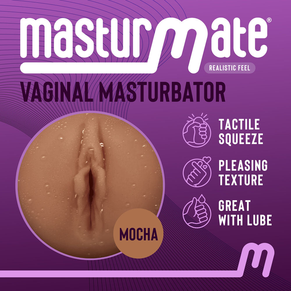 Masturmate - Vagina Stroker - Mocha