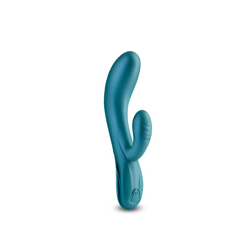 Royals Regent Rabbit Vibrator - Metallic Green