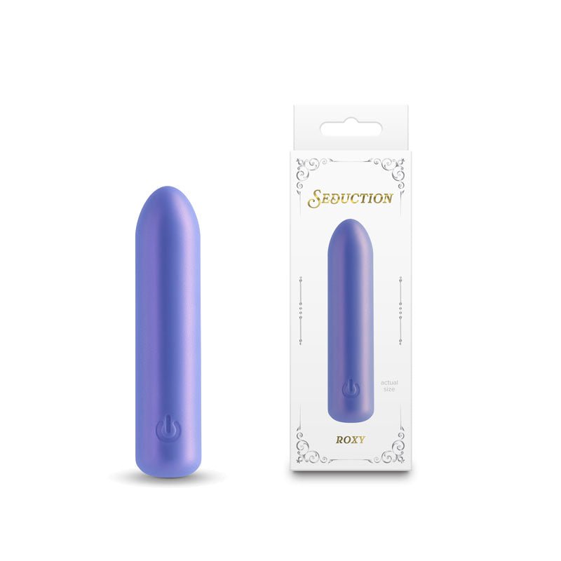 Seduction - Roxy Vibrating Bullet - Metallic Blue