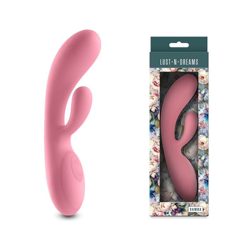 Lust-n-Dreams - Samba - Coral Pink - Rabbit Vibrator