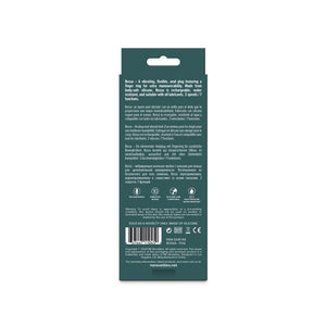 Lust-n-Dreams - Bossa Fog White Vibrating Butt Plug