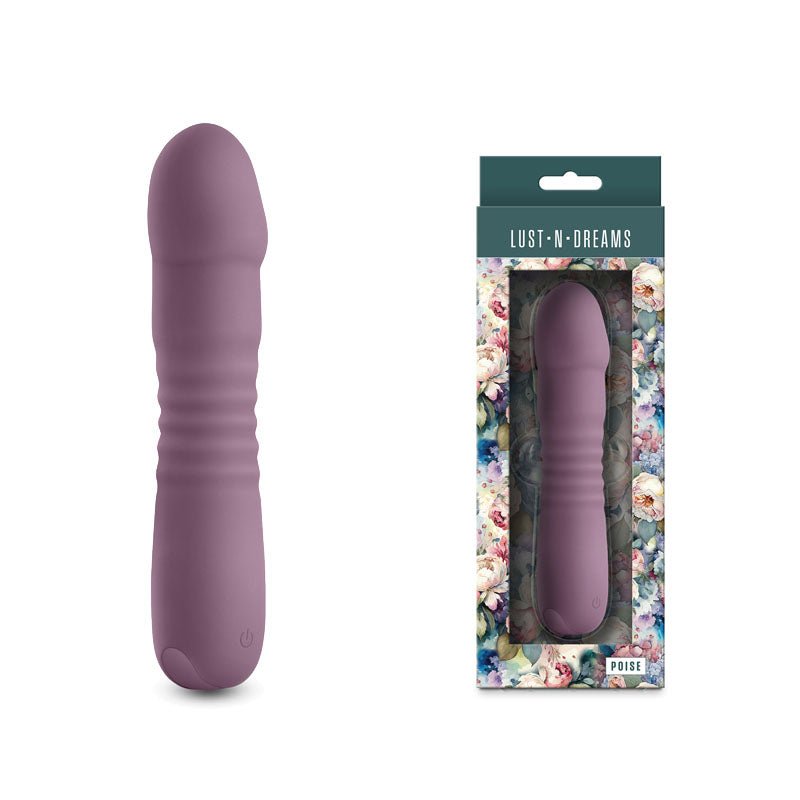 Lust-n-Dreams - Poise - Mauve - Thrusting Vibrator