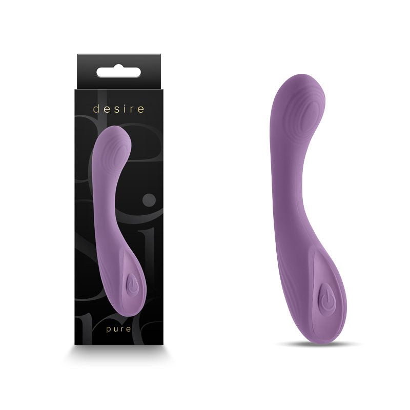 Desire Pure Travel Vibrator - Dusty Lavender