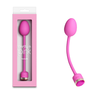 Pretty in Pink Sugar - Rechargeable Flexible Egg Vibrator - Pink
