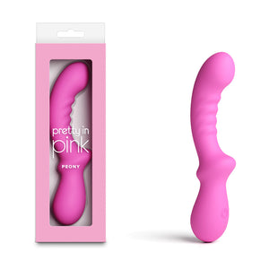 Pretty in Pink Peony G-Spot Vibrator - Pink
