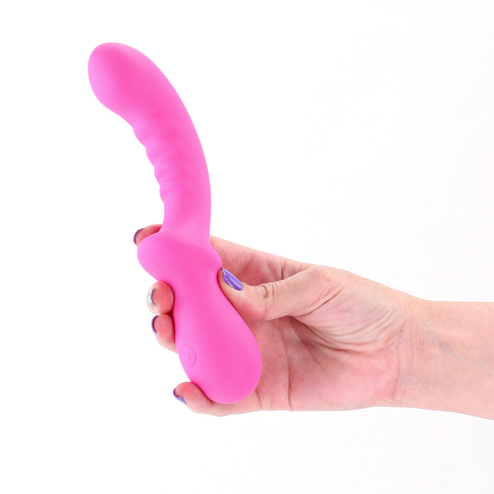 Pretty in Pink Peony G-Spot Vibrator - Pink
