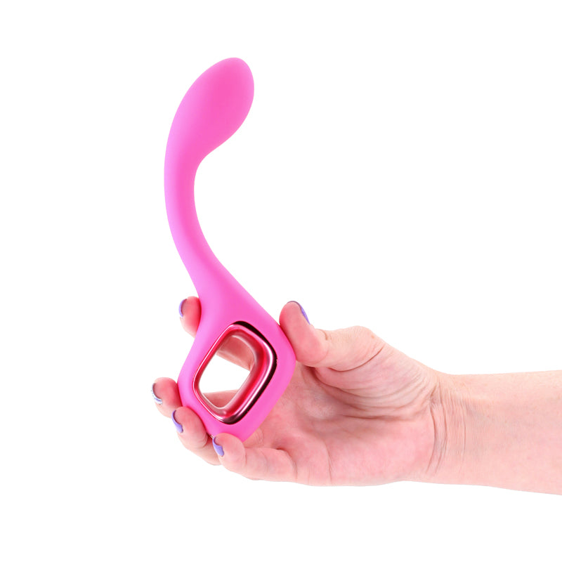 Pretty in Pink Lace G-Spot Vibrator - Pink