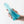 Fantasia Phoenix XL Butt Plug - Teal
