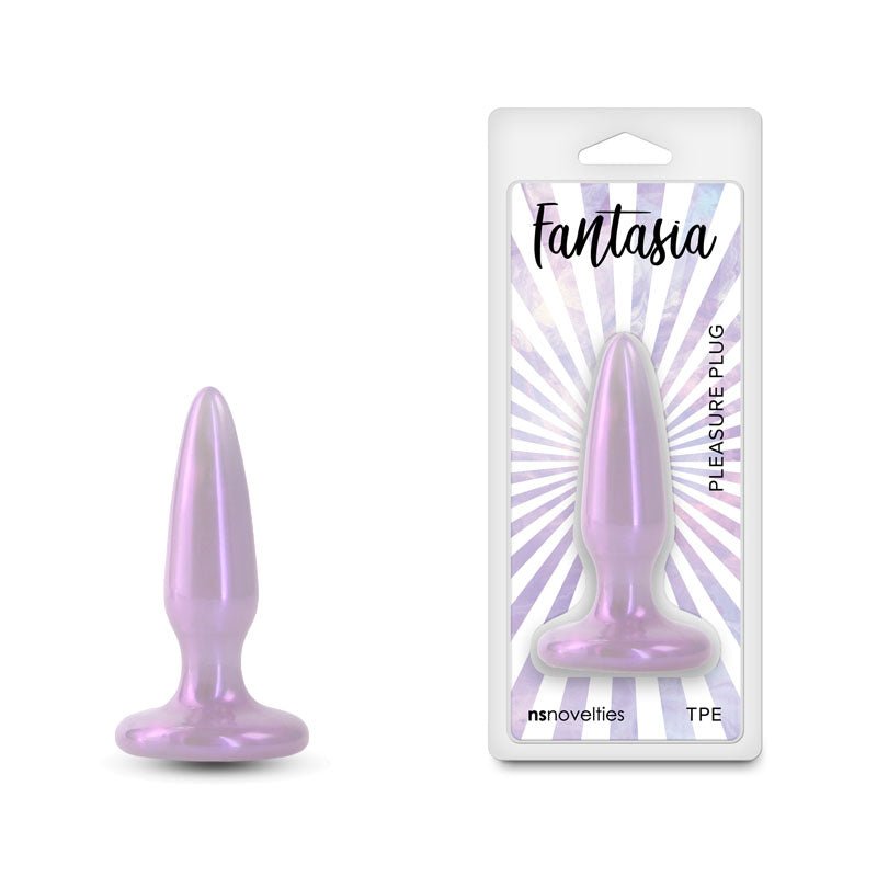 Fantasia Pleasure Mini Butt Plug - Orchid